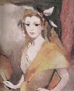 Marie Laurencin Younger female holding the fan oil painting picture wholesale